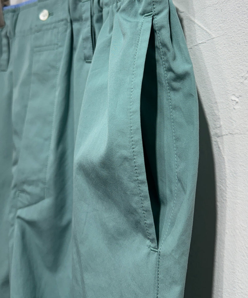 CURRENTAGE - OVERLAY SHORTS / GREEN 商品画像 - DB&BAR