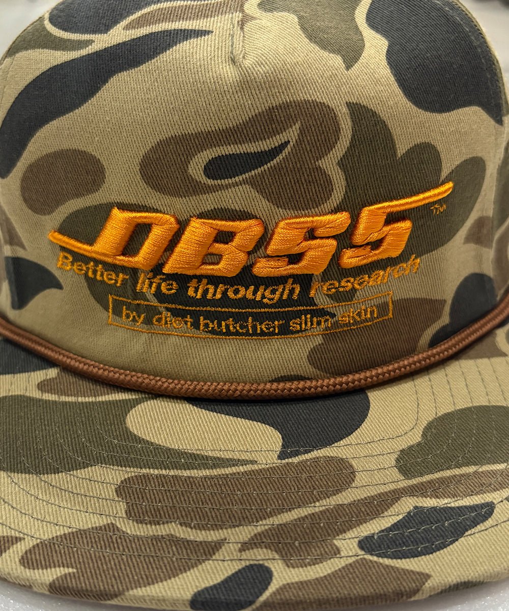 DIET BUTCHER SLIM SKIN - DBSS CAMO CAP / KHAKI - ORANGE - DB&BAR