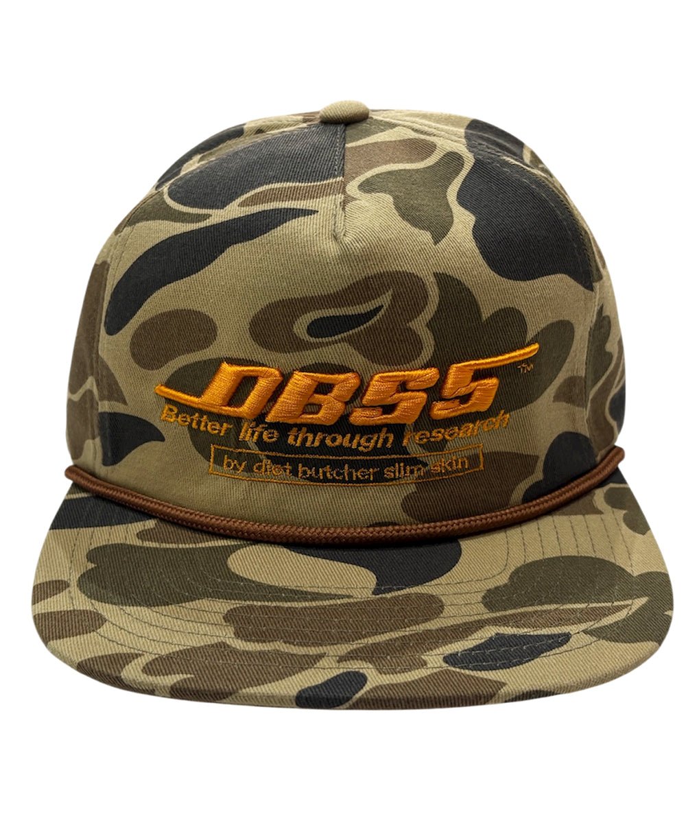 DIET BUTCHER SLIM SKIN - DBSS CAMO CAP / KHAKI - ORANGE - DB&BAR