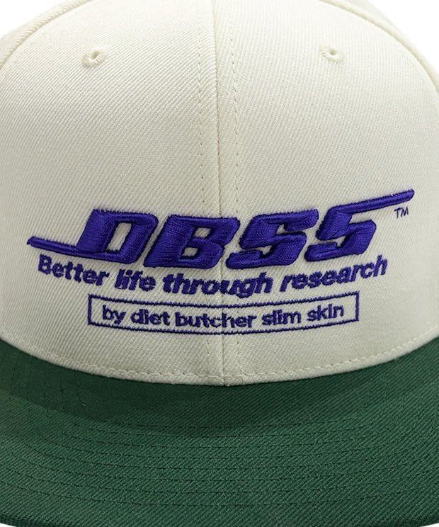 DIET BUTCHER SLIM SKIN - DBSS CAP / CREAM×GREEN 商品画像 - DB&BAR