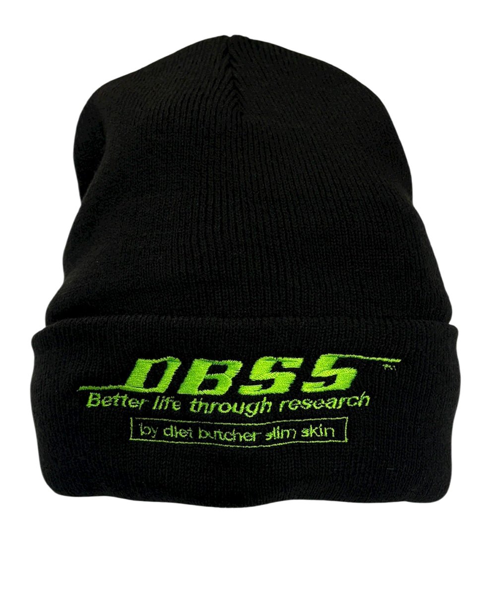 DIET BUTCHER SLIM SKIN - DBSS KNIT CAP / FLUORESCENT GREEN 商品画像 - DB&BAR
