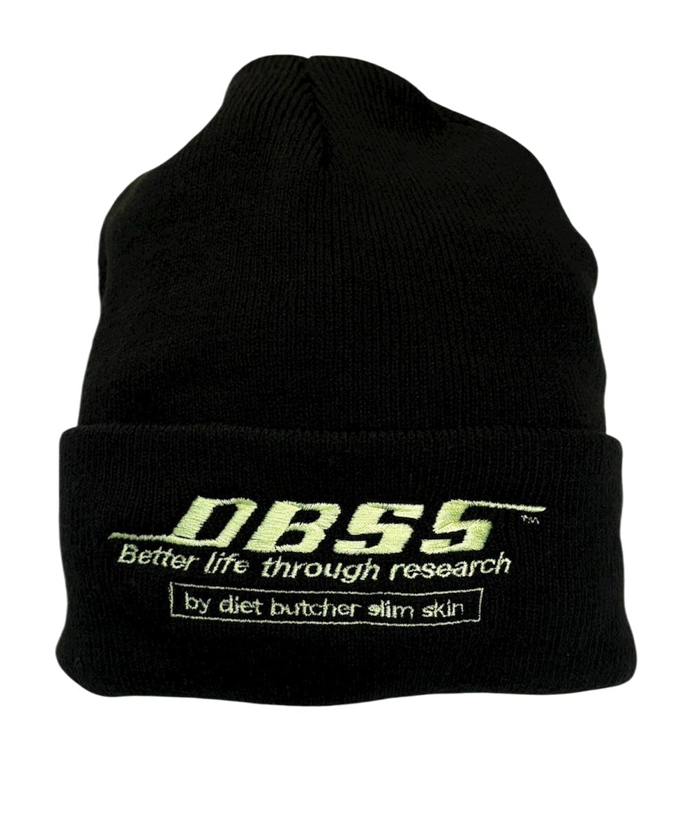 DIET BUTCHER SLIM SKIN - DBSS KNIT CAP / FLUORESCENT WHITE - DB&BAR