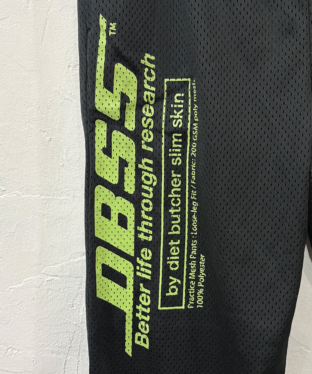 DIET BUTCHER SLIM SKIN - DBSS MESH PANTS / BLACK 商品画像 - DB&BAR