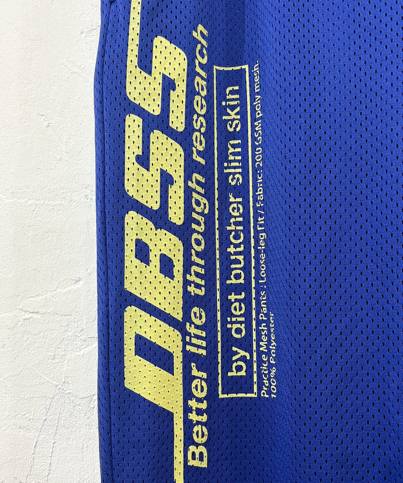 DIET BUTCHER SLIM SKIN - DBSS MESH PANTS / BLUE - DB&BAR