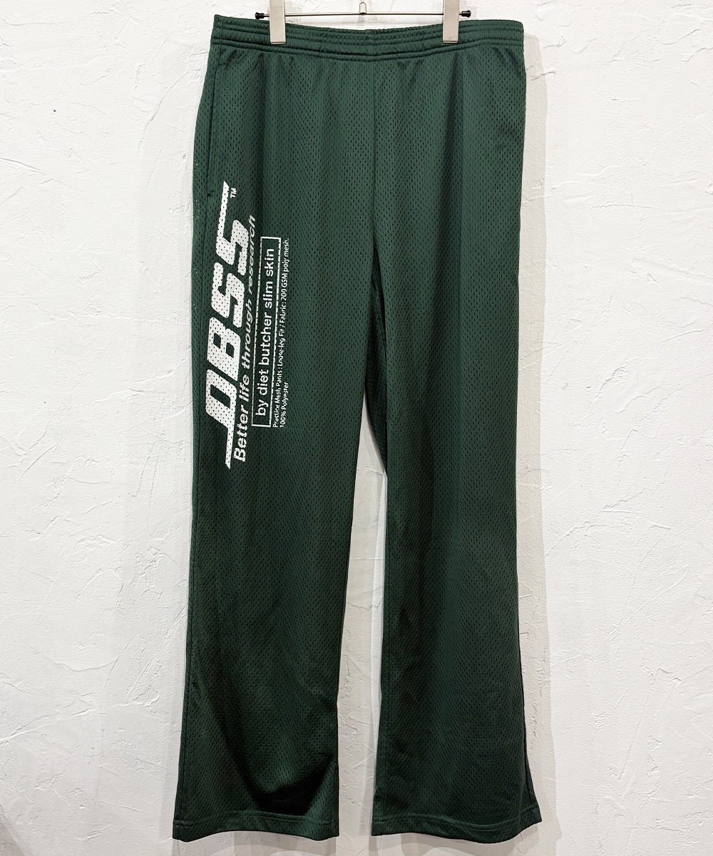 DIET BUTCHER SLIM SKIN - DBSS MESH PANTS / GREEN 商品画像 - DB&BAR