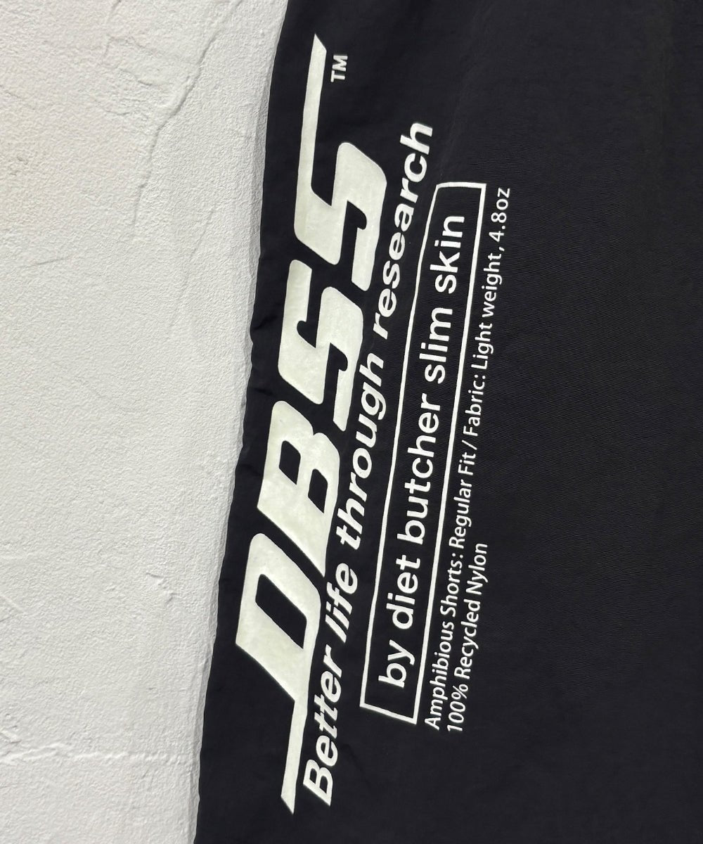 DIET BUTCHER SLIM SKIN - DBSS SWIM SHORTS / BLACK 商品画像 - DB&BAR