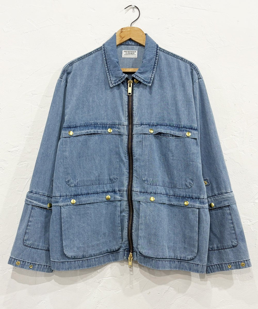 DIET BUTCHER SLIM SKIN - Lite Duck “DOME” / INDIGO BLUE 商品画像 - DB&BAR