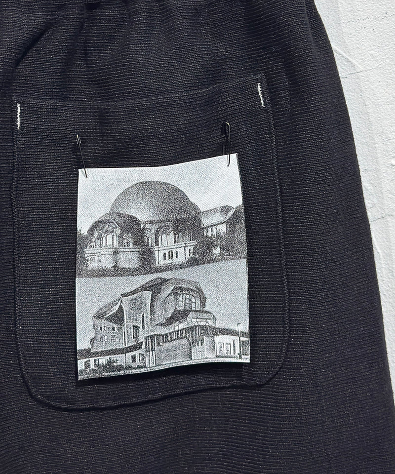 DIET BUTCHER SLIM SKIN - NEO CLASSIC JERSEY PANTS WIDE / BLACK 商品画像 - DB&BAR