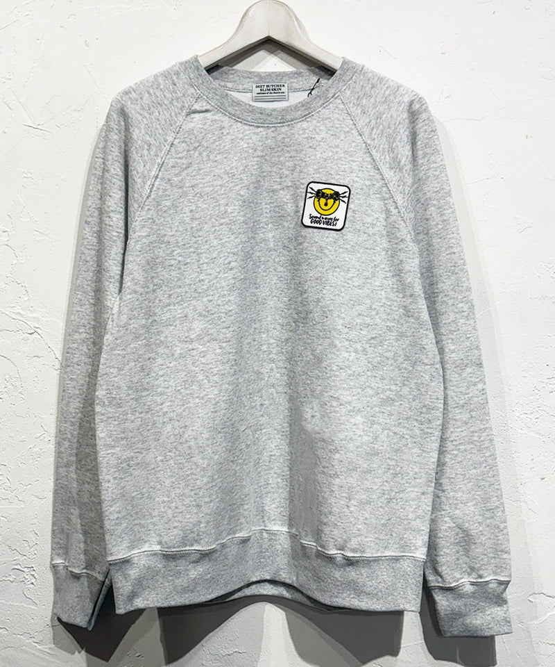 DIET BUTCHER SLIM SKIN - RADIAL SWEAT / HEATHER GRAY 商品画像 - DB&BAR