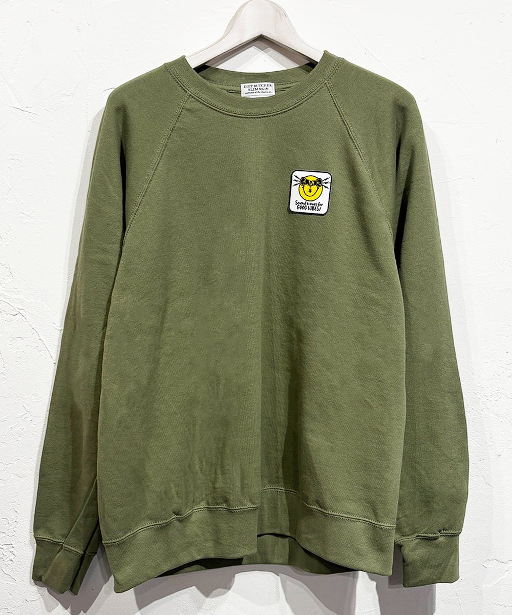 DIET BUTCHER SLIM SKIN - RADIAL SWEAT / OLIVE 商品画像 - DB&BAR