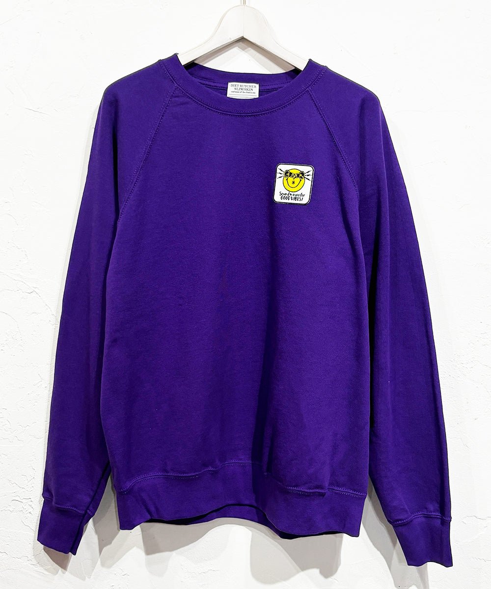 DIET BUTCHER SLIM SKIN - RADIAL SWEAT / PURPLE 商品画像 - DB&BAR