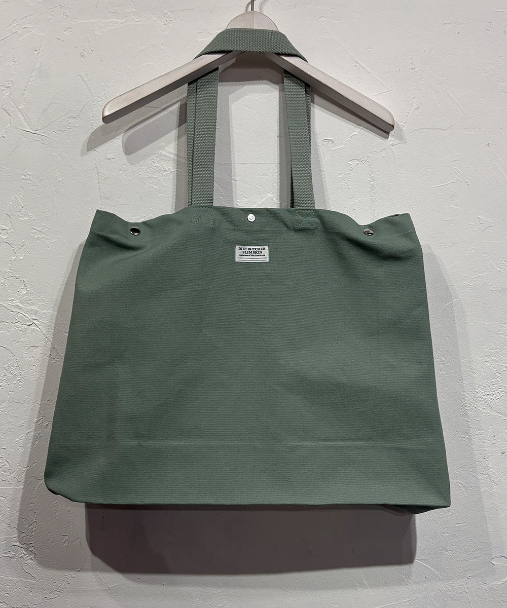 DIET BUTCHER SLIM SKIN - SCALE TOTE / GRAYISH GREEN 商品画像 - DB&BAR
