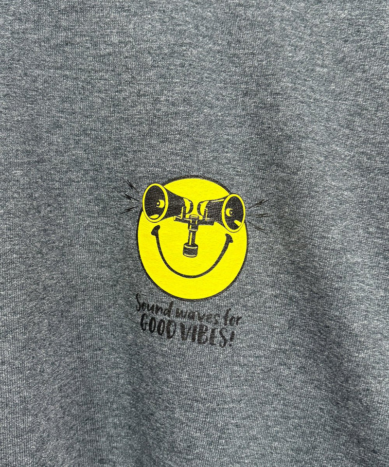 DIET BUTCHER SLIM SKIN - SINE WAVE LS / DARK CHARCOAL HEATHER 商品画像 - DB&BAR