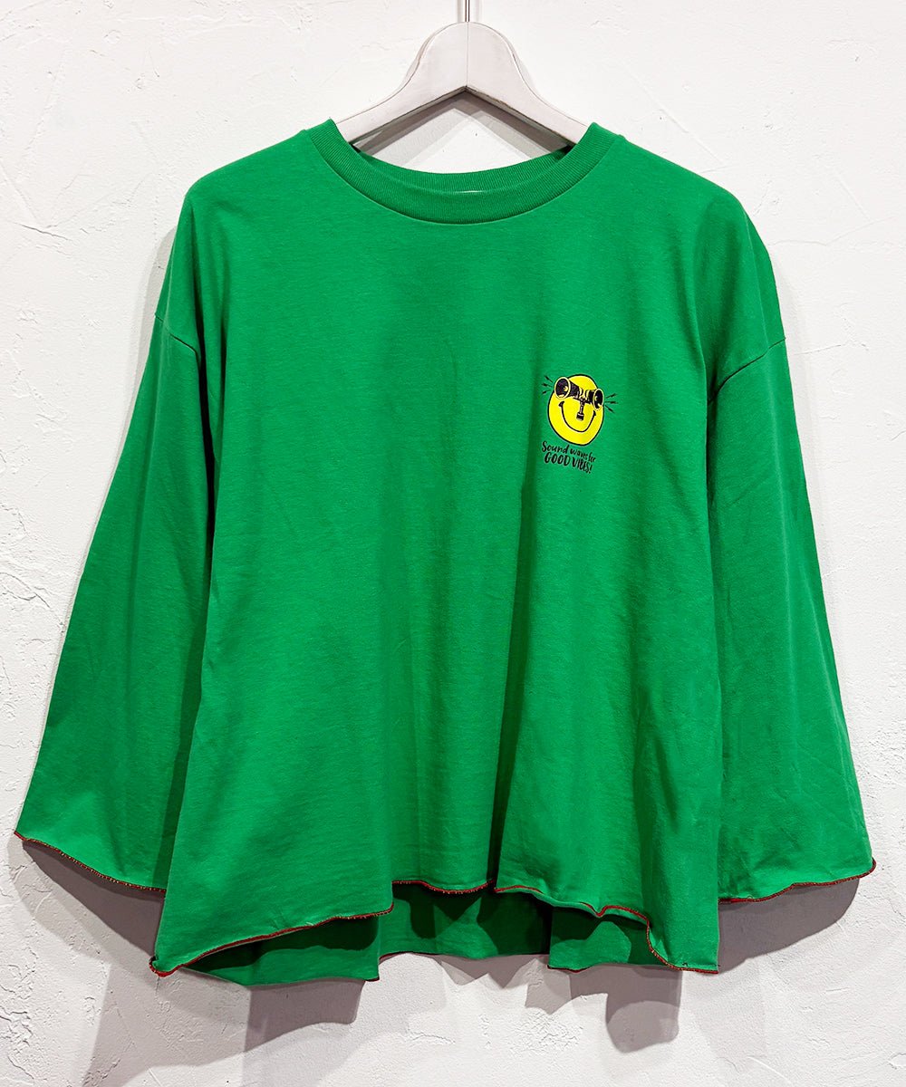 DIET BUTCHER SLIM SKIN - SINE WAVE LS / GREEN 商品画像 - DB&BAR