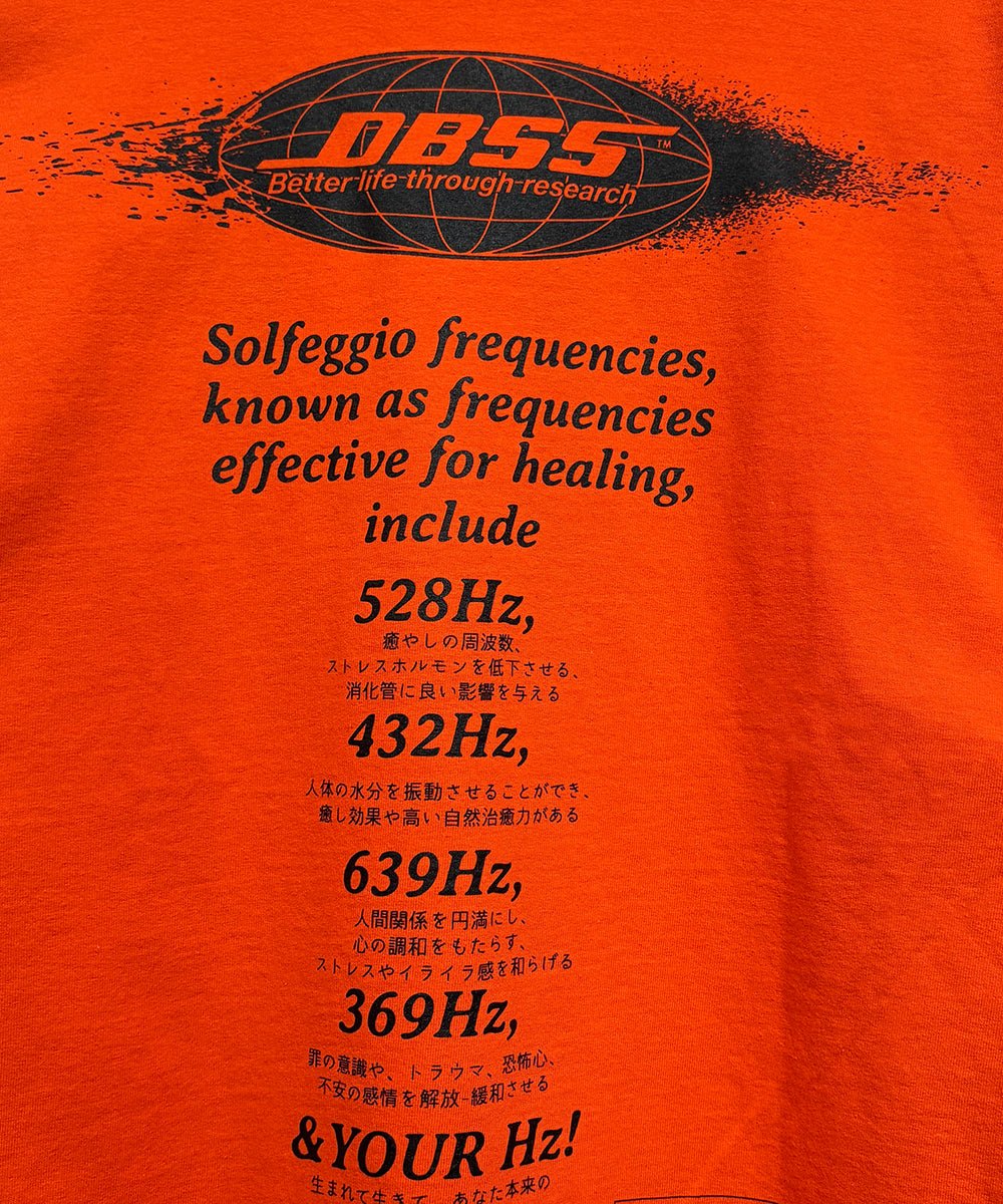 DIET BUTCHER SLIM SKIN - SINE WAVE LS / ORANGE 商品画像 - DB&BAR
