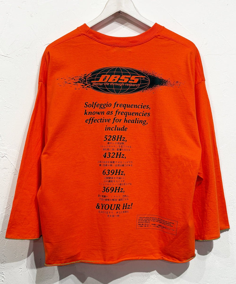 DIET BUTCHER SLIM SKIN - SINE WAVE LS / ORANGE 商品画像 - DB&BAR