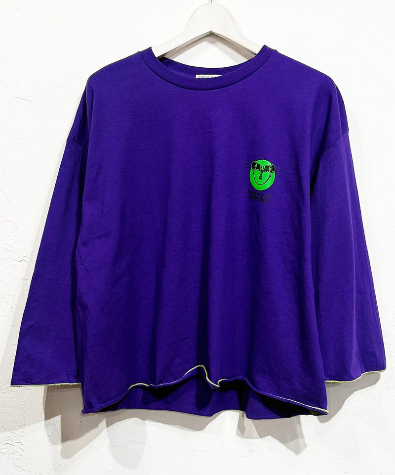 DIET BUTCHER SLIM SKIN - SINE WAVE LS / PURPLE 商品画像 - DB&BAR