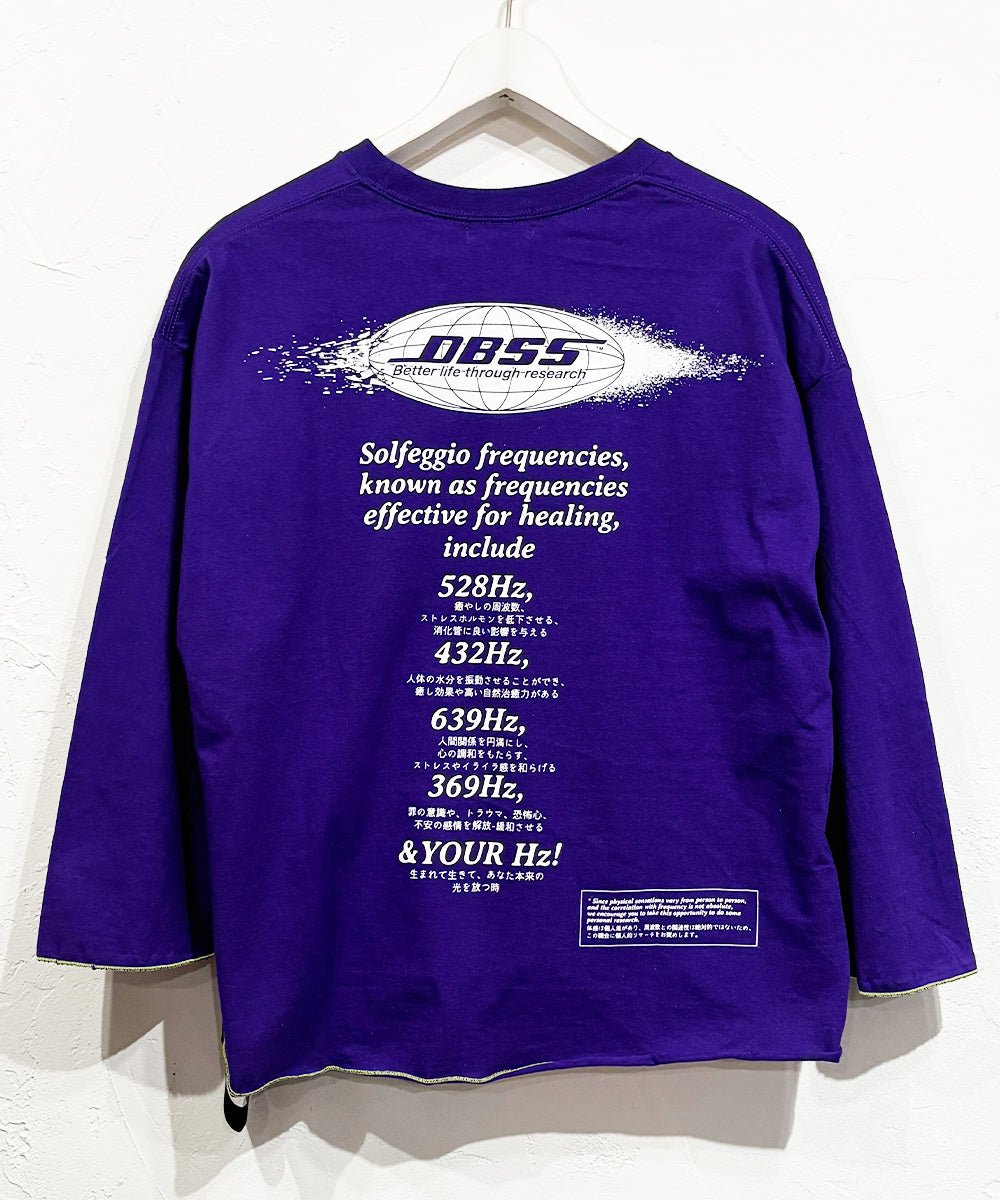 DIET BUTCHER SLIM SKIN - SINE WAVE LS / PURPLE 商品画像 - DB&BAR