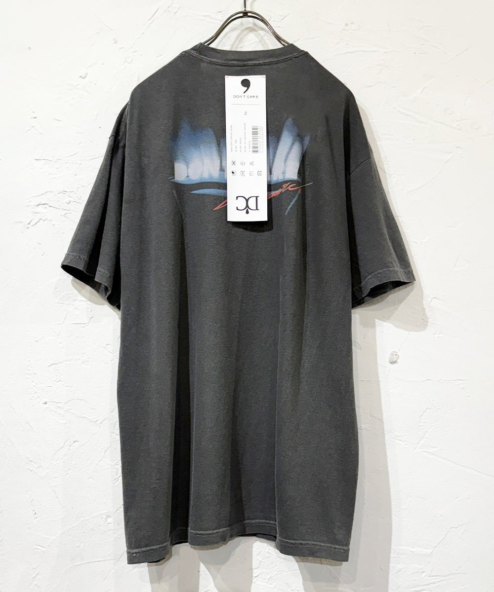 DON'T CARE - PRINT T - SHIRT [DC - GT2508] BLACK - DB&BAR