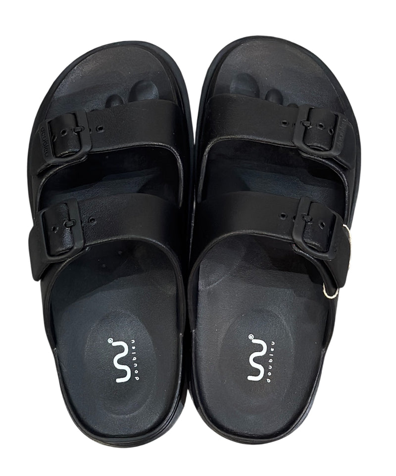 doubleu - SLIDE BUCKLE / BLACK 商品画像 - DB&BAR