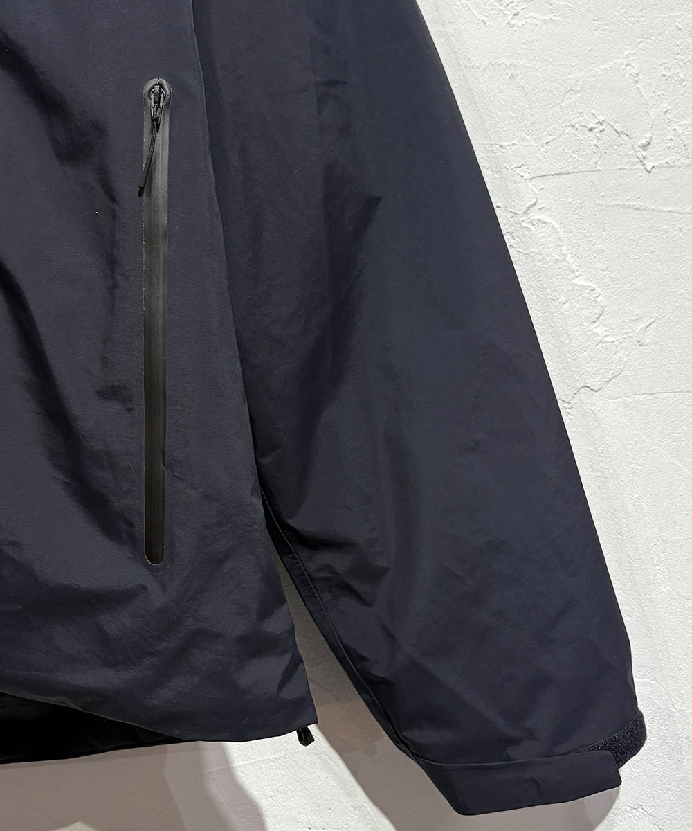 ES.1 - 3LYR DOWN HOODIE / NAVY | DB&BAR OFFICIAL ONLINE STORE