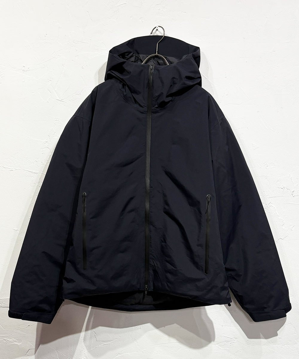 ES.1 - 3LYR DOWN HOODIE / NAVY 商品画像 - DB&BAR