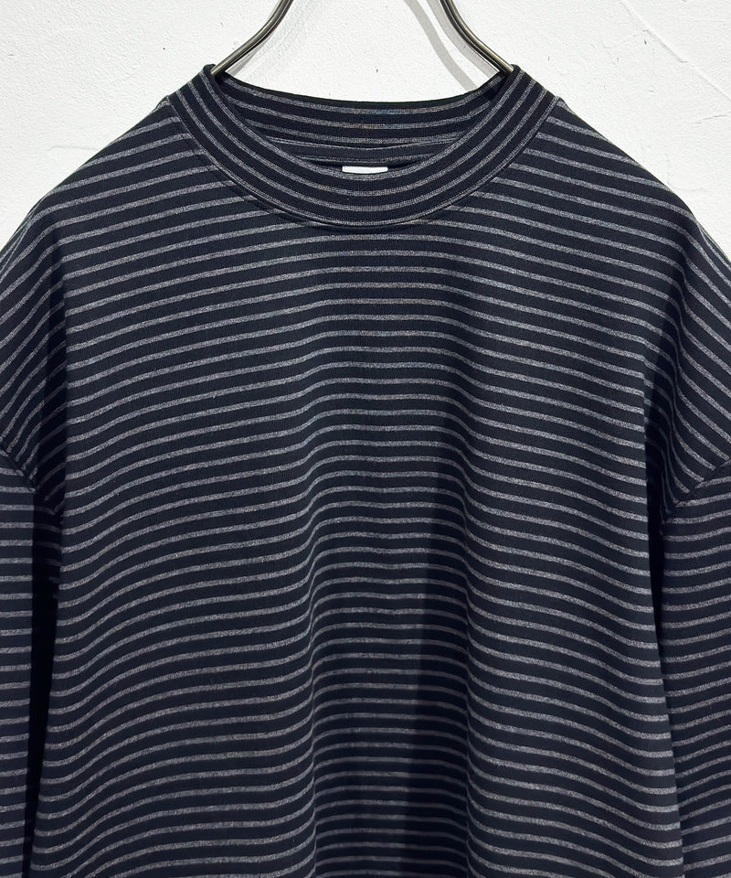 ES.1 - BORDER SS T - SHIRTS / BLACK BORDER 商品画像 - DB&BAR