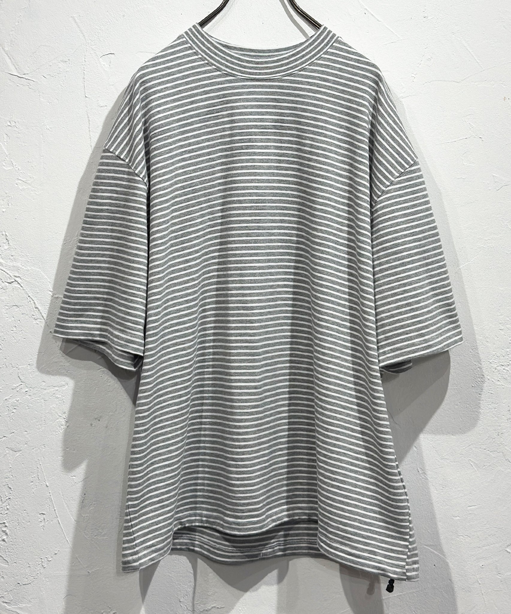 ES.1 - BORDER SS T - SHIRTS / GRAY BORDER - DB&BAR