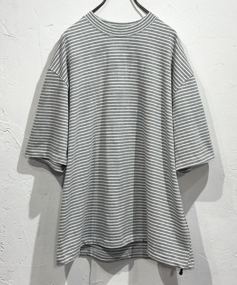 ES.1 - BORDER SS T - SHIRTS / GRAY BORDER 商品画像 - DB&BAR