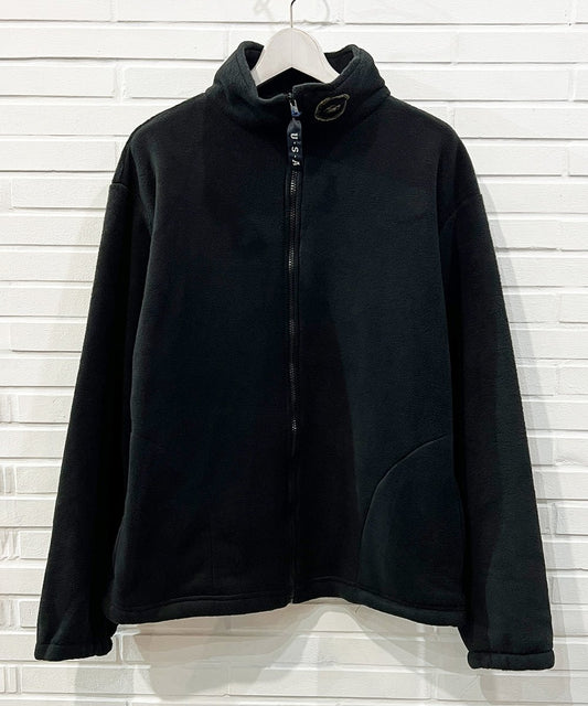 FLEECE FULL ZIP JACKET - BLACK EYE - DB&BAR