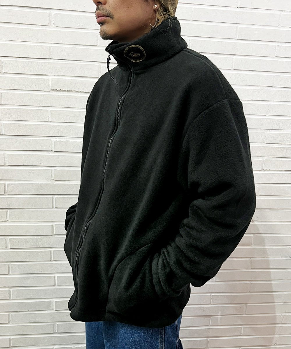 FLEECE FULL ZIP JACKET - BLACK EYE - DB&BAR