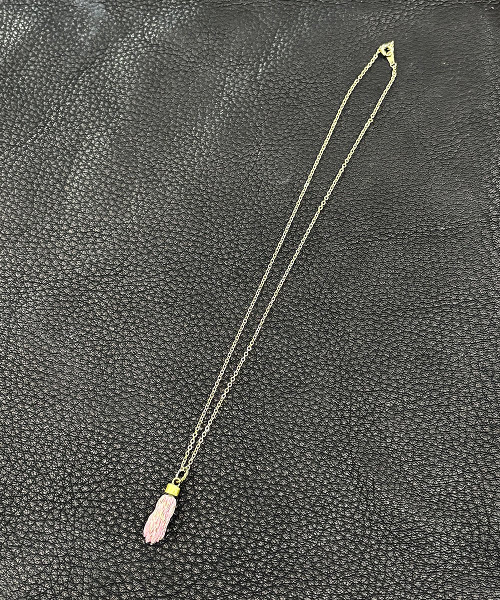 【LB掲載】日本未入荷◆PDPAOLA オーバル型スタンプリング◆GD frag-necklace-pink-9131208.jpg