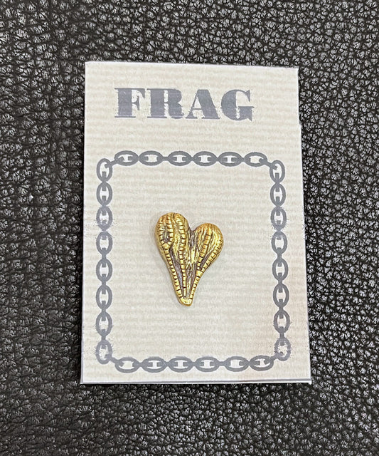FRAG - 「ハート or ボール」pin - DB&BAR