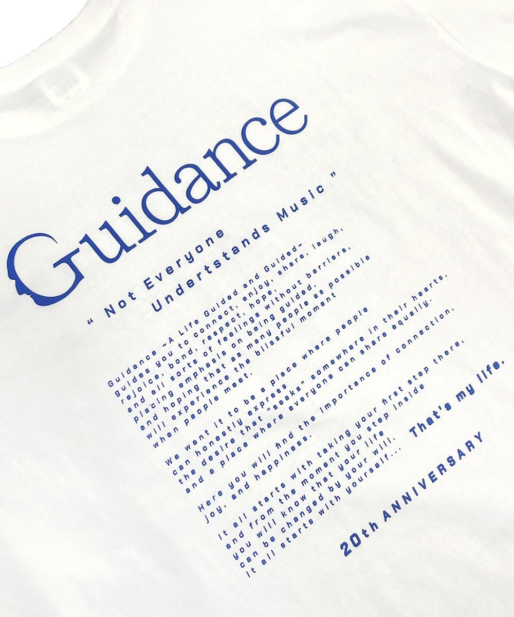 Guidance 20th Anniv. - Tee - WHITE - DB&BAR