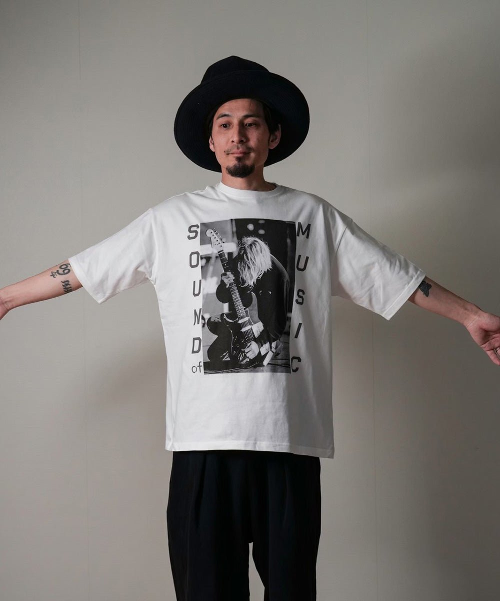 Guidance - 【MONO】SOUND of MUSIC - Tee - WHITE - DB&BAR