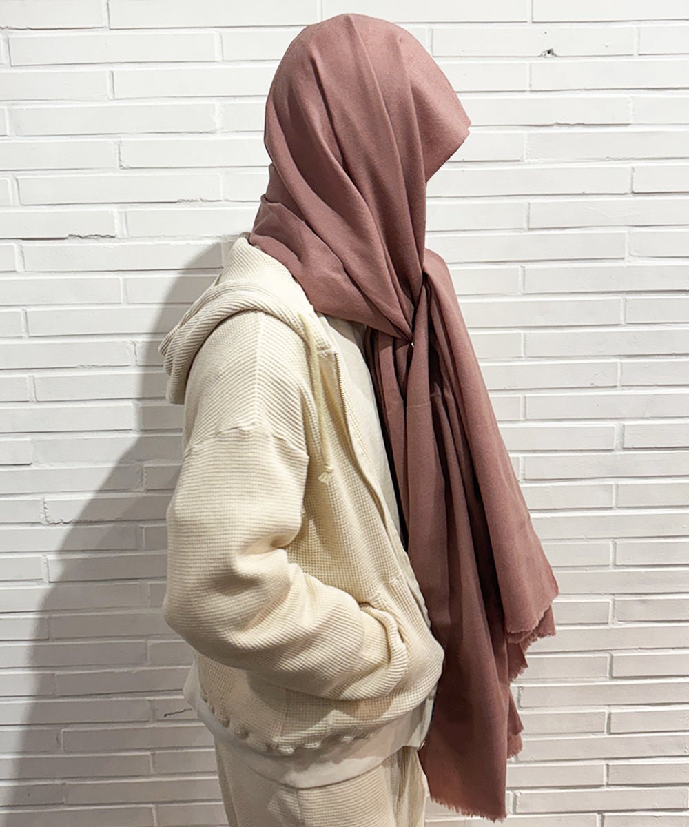HAND WOVEN STOLE - Wool PINK - DB&BAR