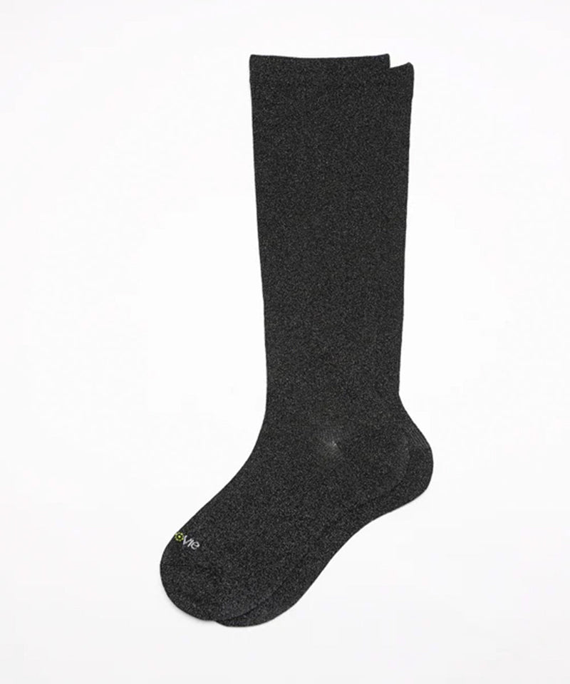 ja - vie - PIMA COTTON EVERYDAY COMPRESSION SOCKS / BLACK GLITTER 商品画像 - DB&BAR