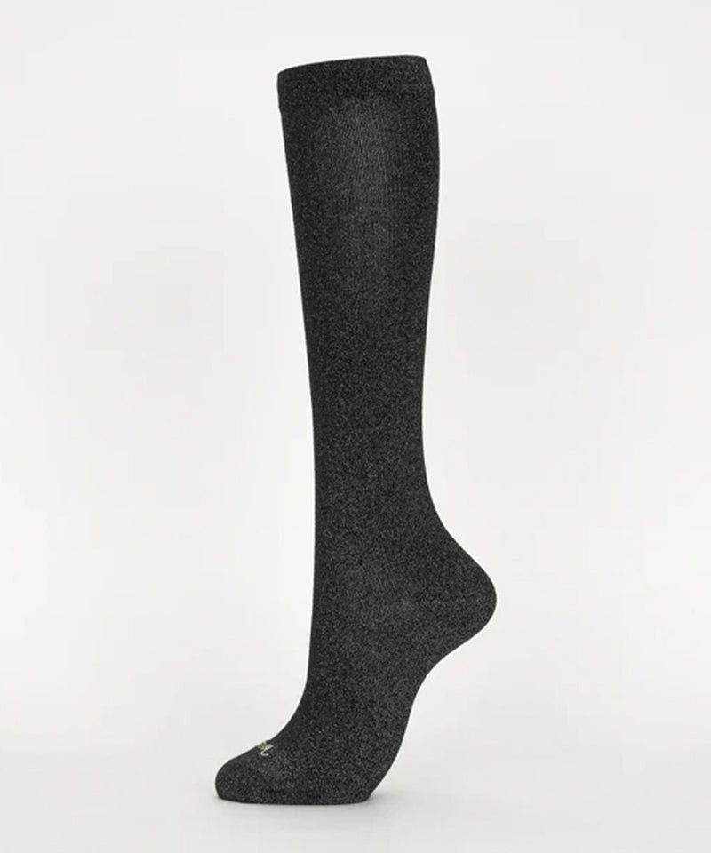 ja - vie - PIMA COTTON EVERYDAY COMPRESSION SOCKS / BLACK GLITTER 商品画像 - DB&BAR