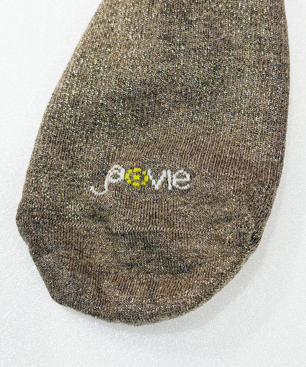 ja - vie - PIMA COTTON EVERYDAY COMPRESSION SOCKS / GOLD GLITTER 商品画像 - DB&BAR