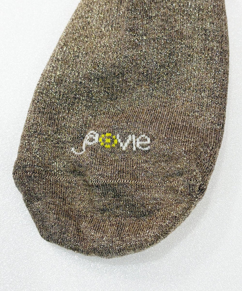 ja - vie - PIMA COTTON EVERYDAY COMPRESSION SOCKS / GOLD GLITTER 商品画像 - DB&BAR