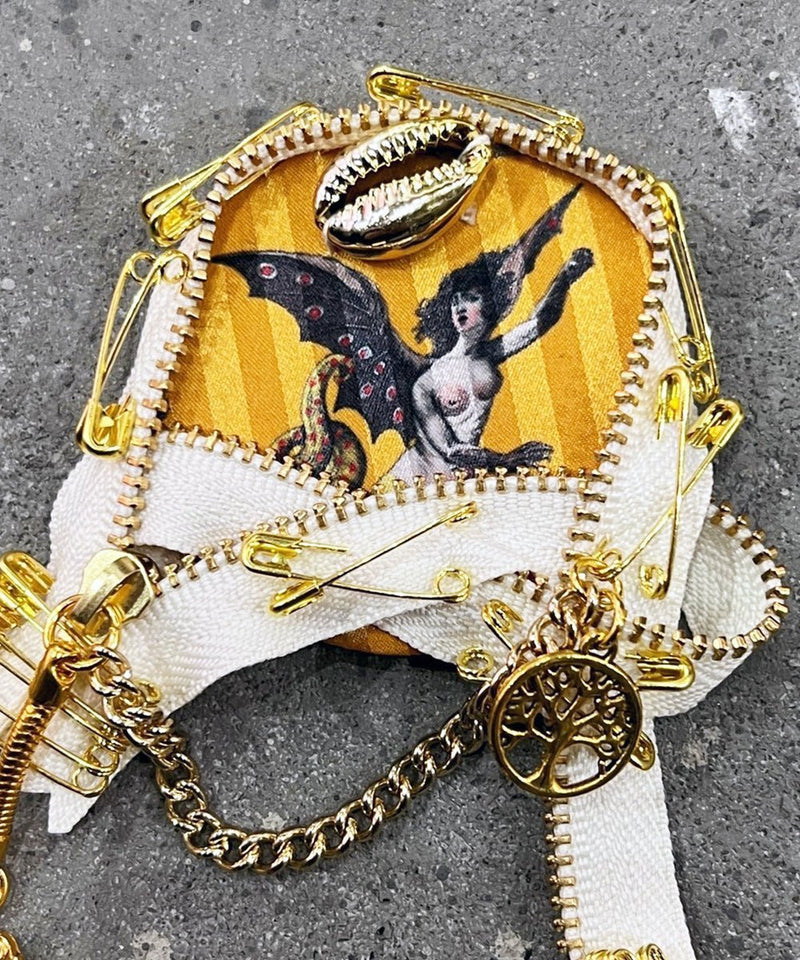KIPSSO Koki Kitaura ATTITUDE BADGE for DB&BAR - Harpy yellow 商品画像 - DB&BAR
