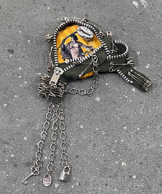 KIPSSO Koki Kitaura ATTITUDE BADGE for DB&BAR - titan yellow - DB&BAR