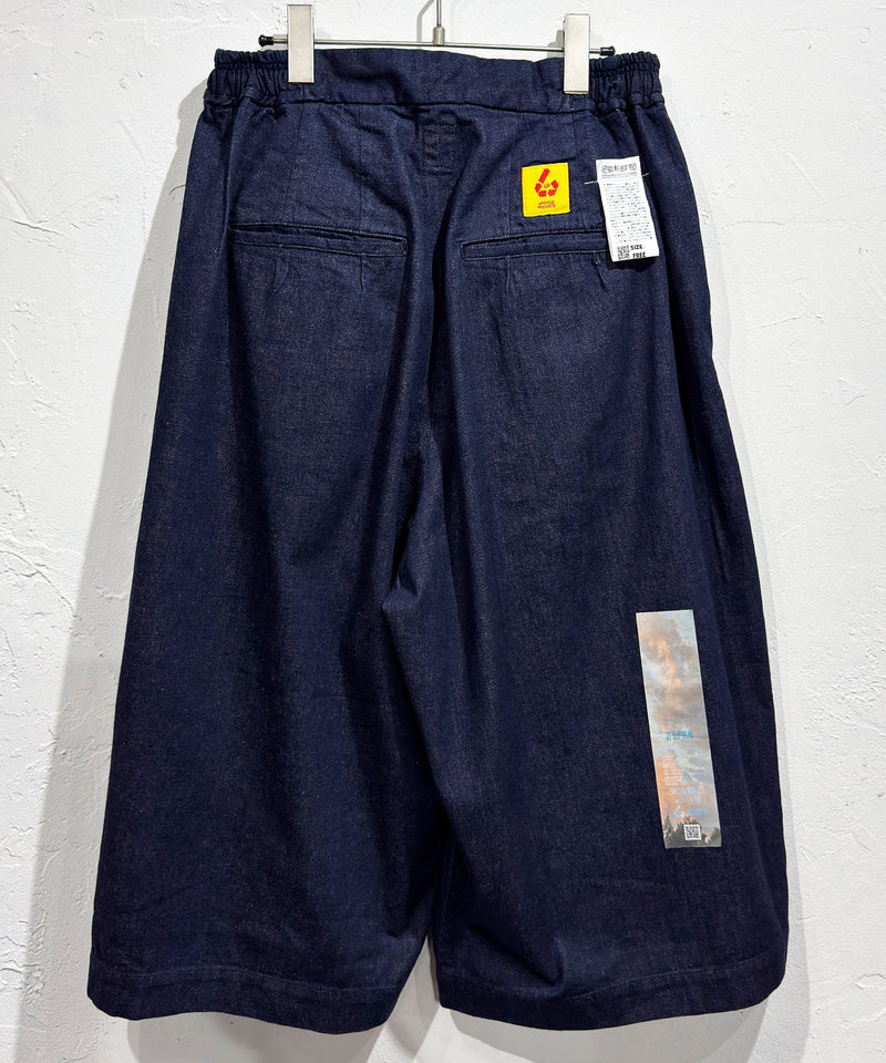 児島新鮮組 [KOJIMA SHINSENGUMI] - BIG BULB SHORTS / INDIGO 商品画像 - DB&BAR