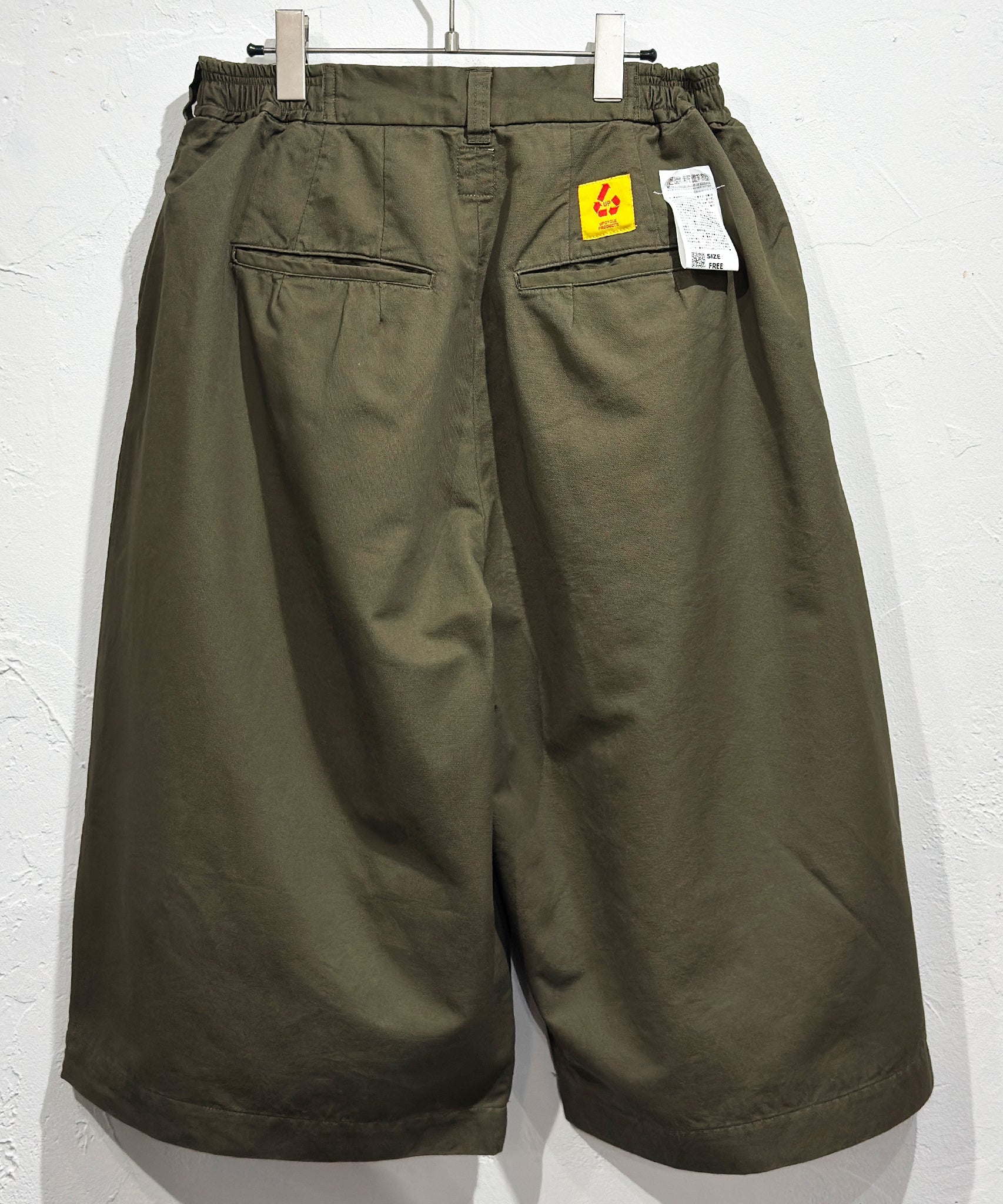 児島新鮮組 [KOJIMA SHINSENGUMI] - BIG BULB SHORTS / KHAKI 商品画像 - DB&BAR