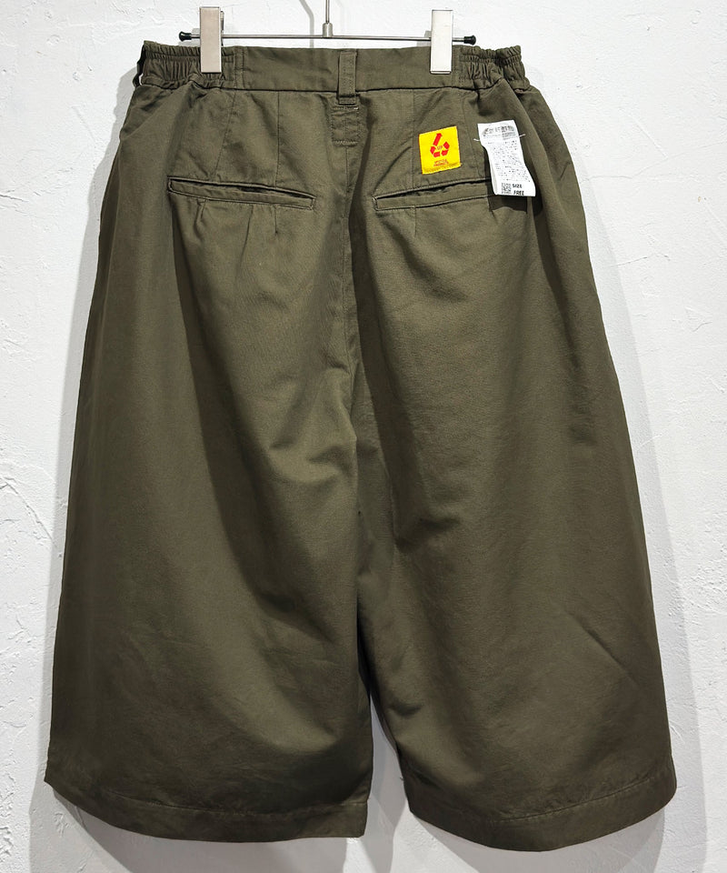 児島新鮮組 [KOJIMA SHINSENGUMI] - BIG BULB SHORTS / KHAKI 商品画像 - DB&BAR