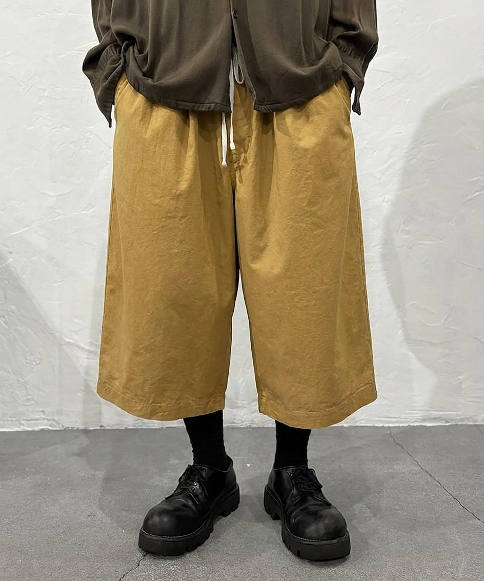 児島新鮮組 [KOJIMA SHINSENGUMI] - BIG BULB SHORTS / MUSTARD 商品画像 - DB&BAR