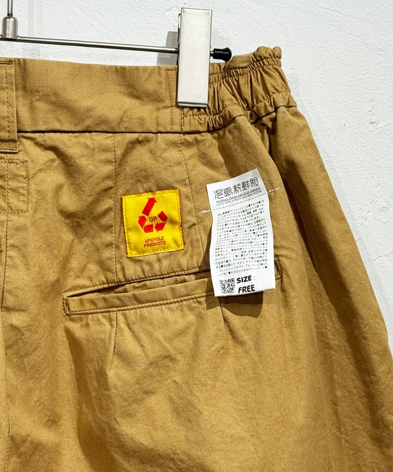 児島新鮮組 [KOJIMA SHINSENGUMI] - BIG BULB SHORTS / MUSTARD 商品画像 - DB&BAR