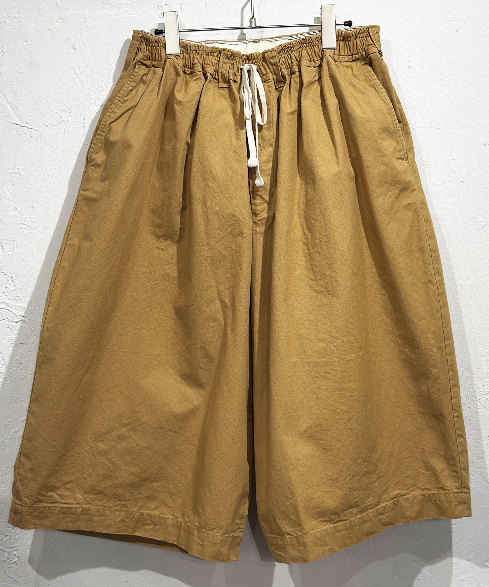 児島新鮮組 [KOJIMA SHINSENGUMI] - BIG BULB SHORTS / MUSTARD 商品画像 - DB&BAR