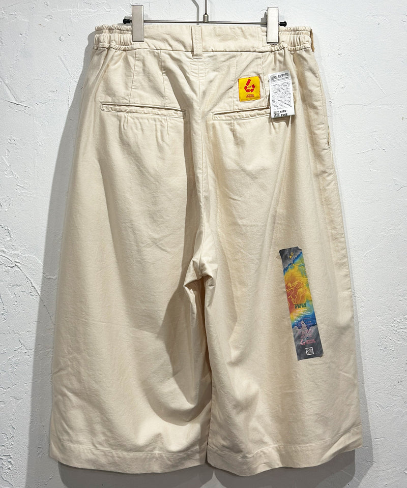 児島新鮮組 [KOJIMA SHINSENGUMI] - BIG BULB SHORTS / NATURAL 商品画像 - DB&BAR