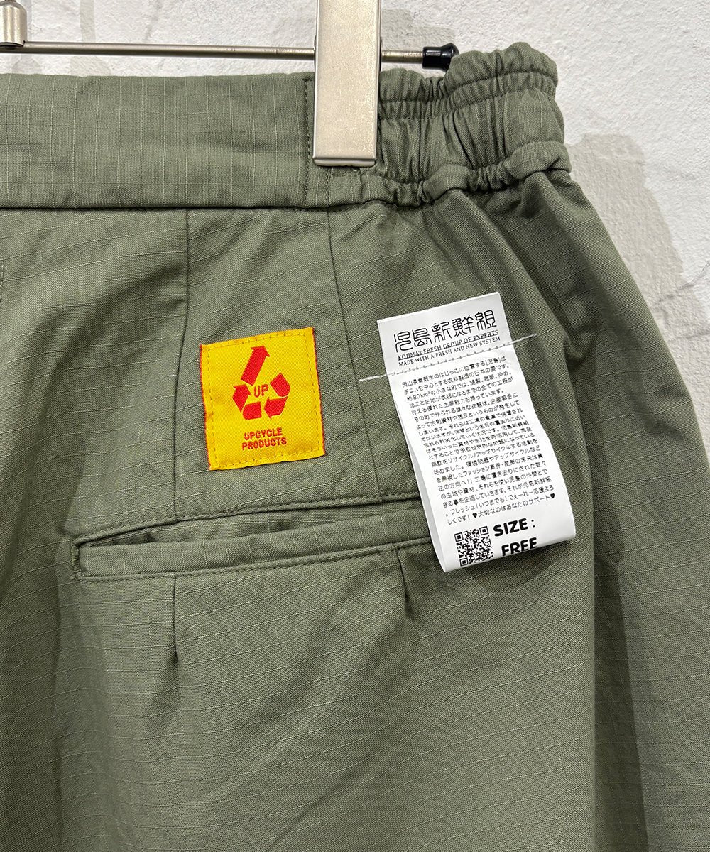 児島新鮮組 [KOJIMA SHINSENGUMI] - BIG SHORTS DRY SAGE - DB&BAR